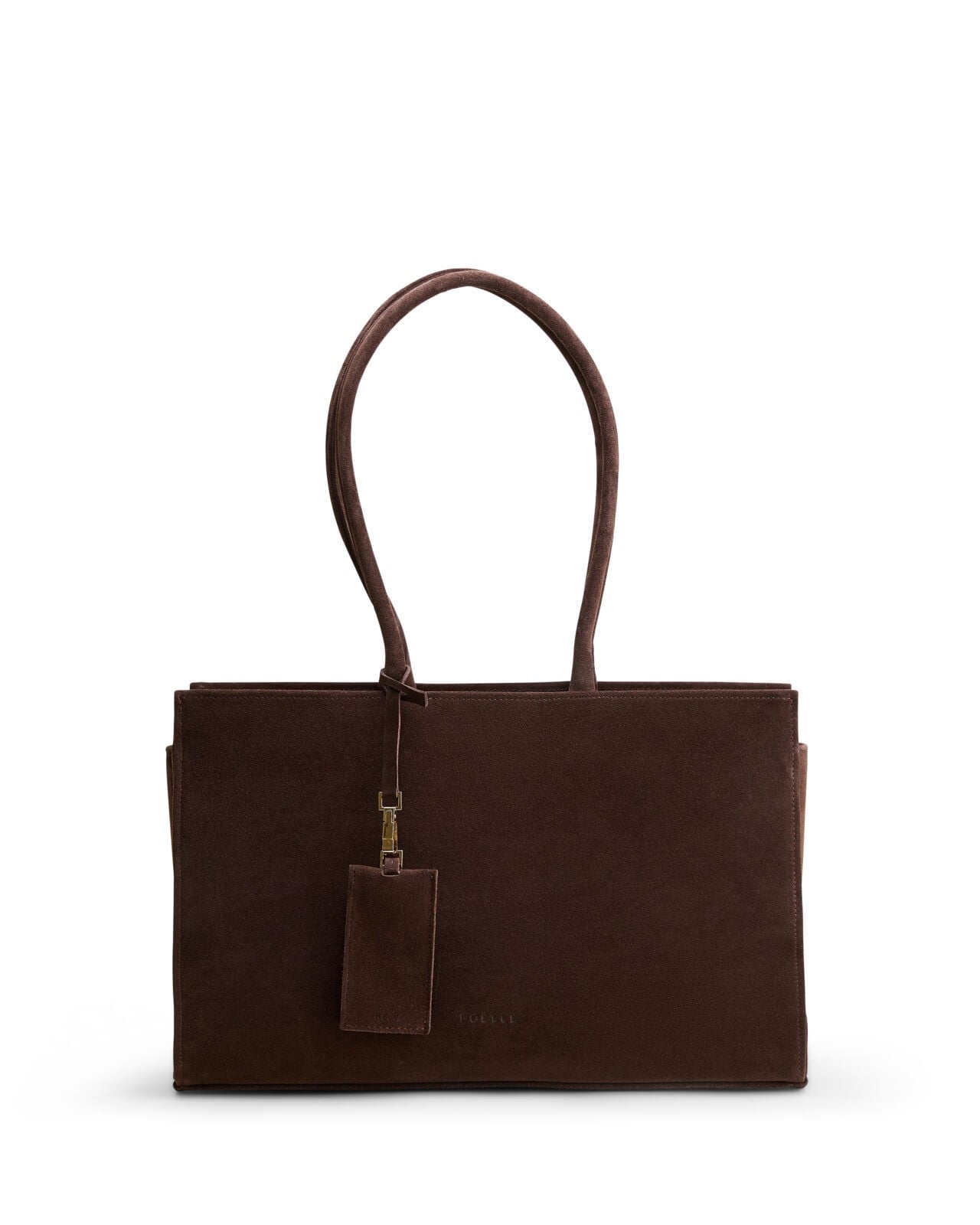 (Шоколадна)Medium Carolyn Tote Bag image 0