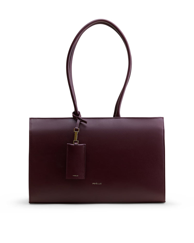 Medium Carolyn Tote Bag Марсала