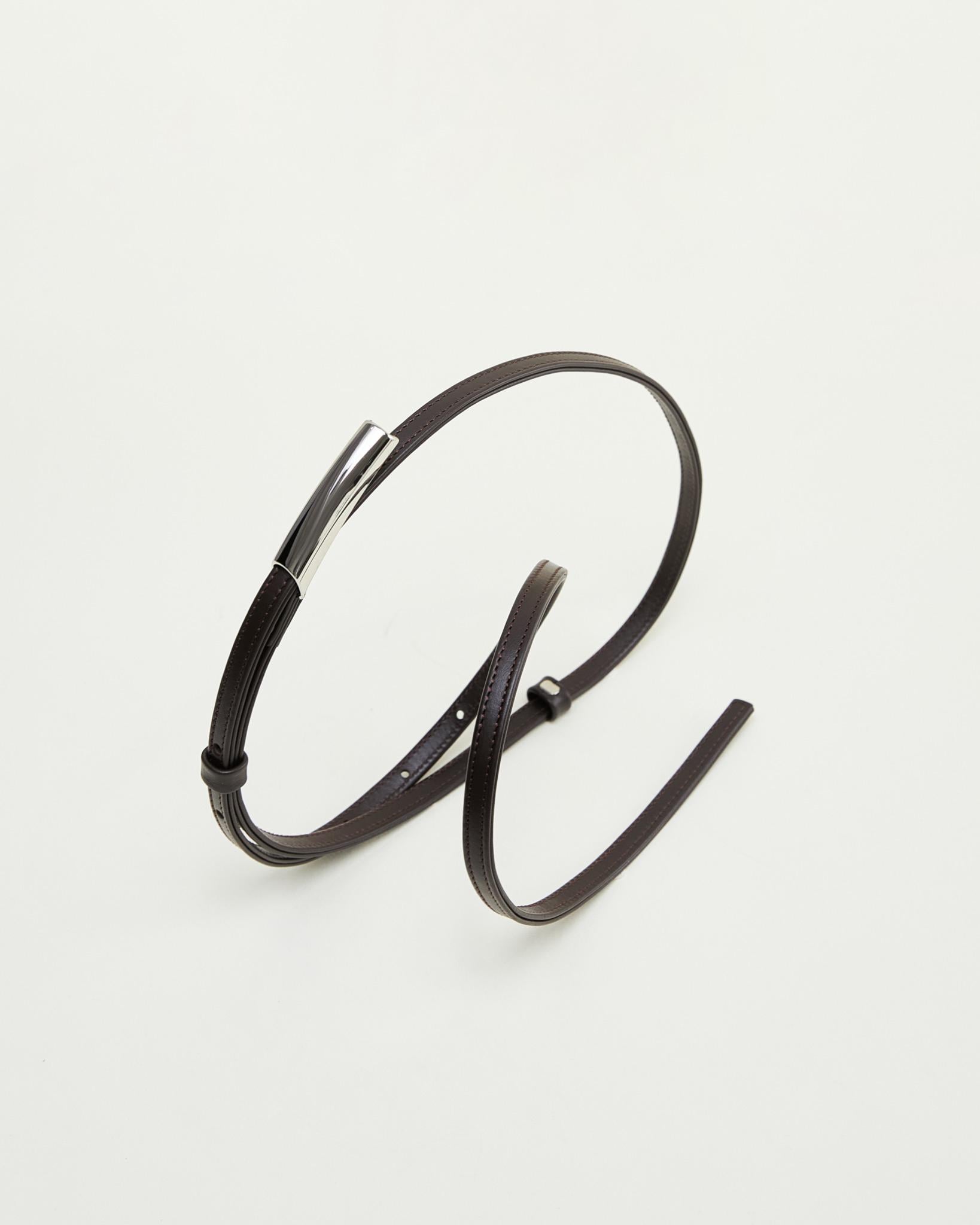 (Коричневий)(M)Mark Belt image 1