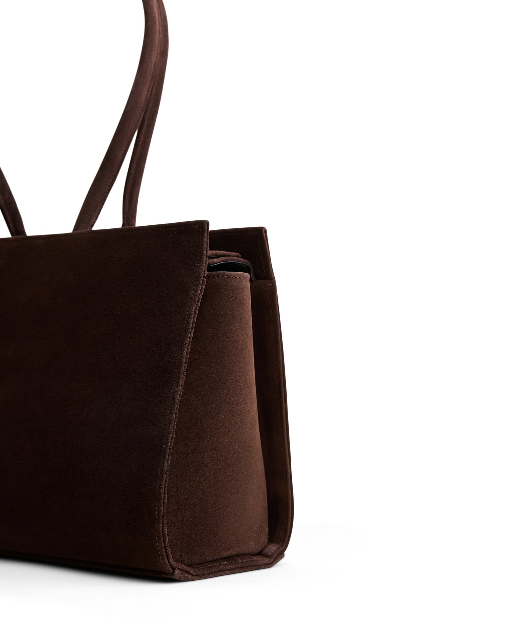 (Шоколадна)Medium Carolyn Tote Bag image 2