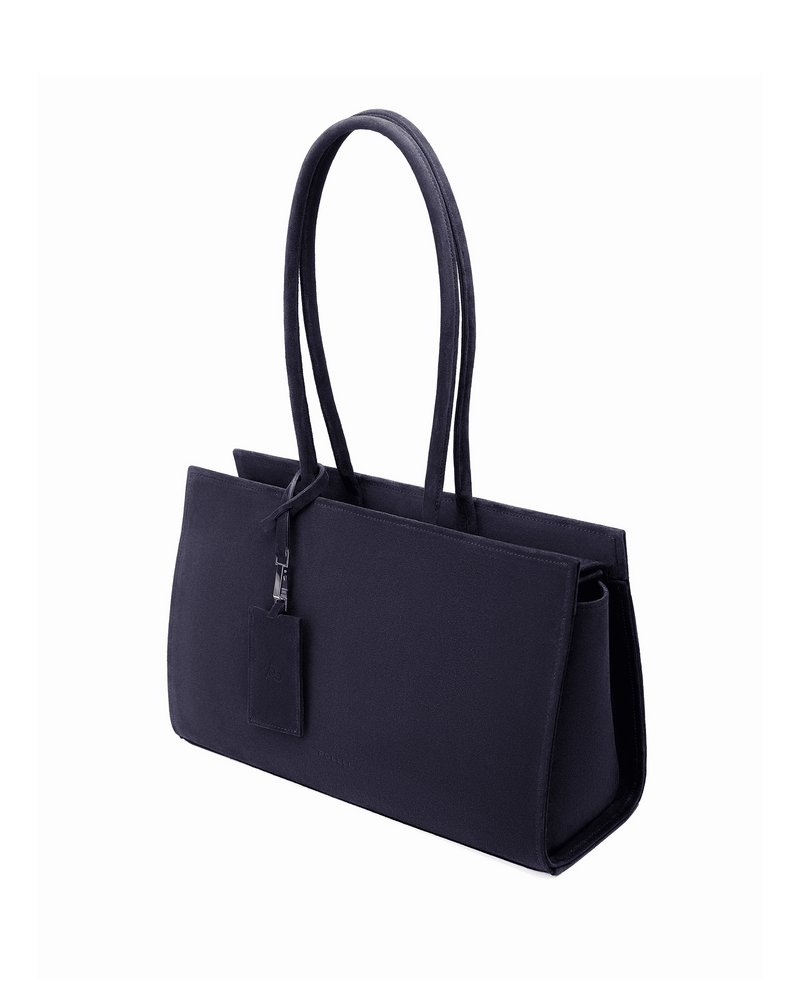 Medium Carolyn Tote Bag Navy