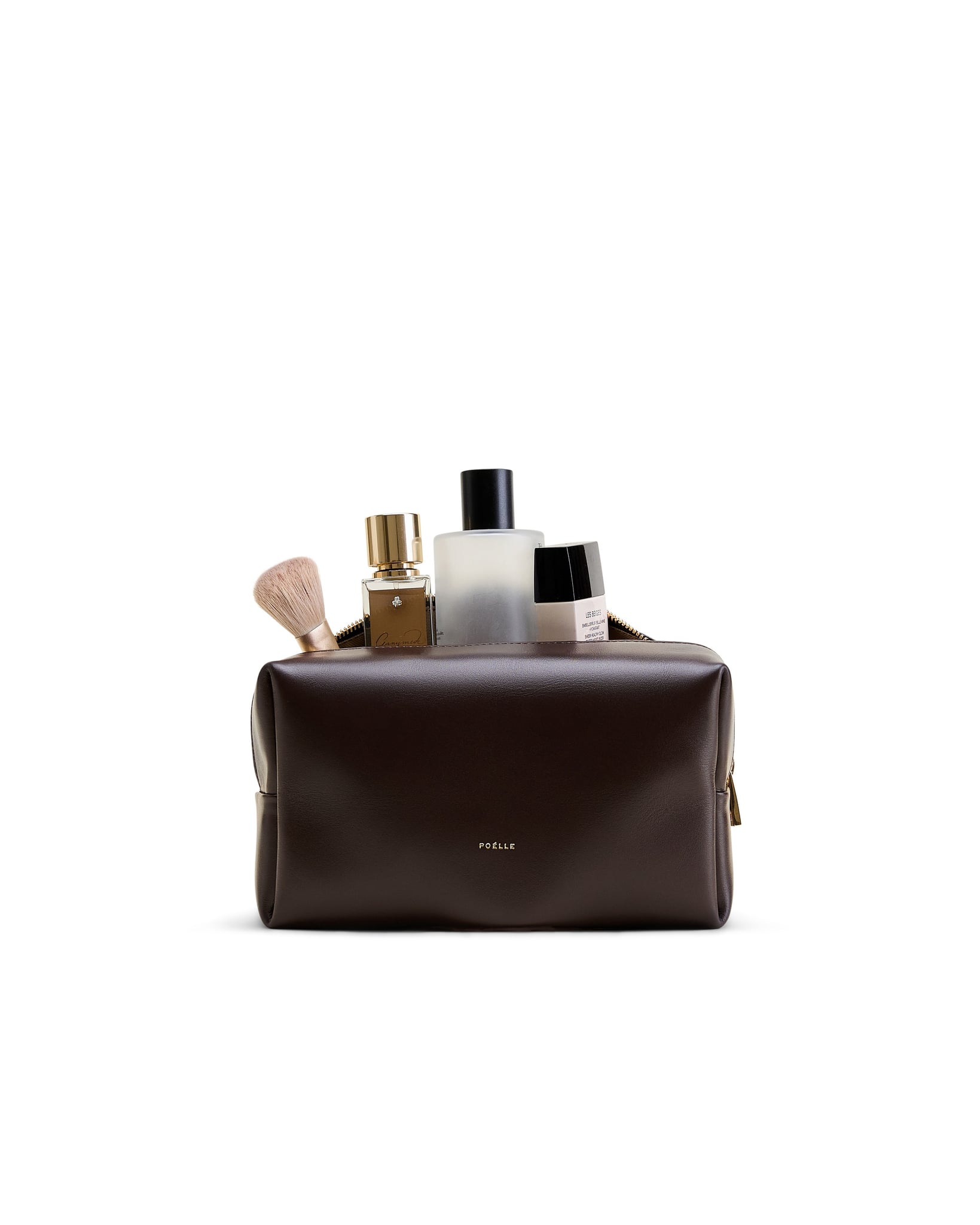 (Коричневий)Make-up bag image 1