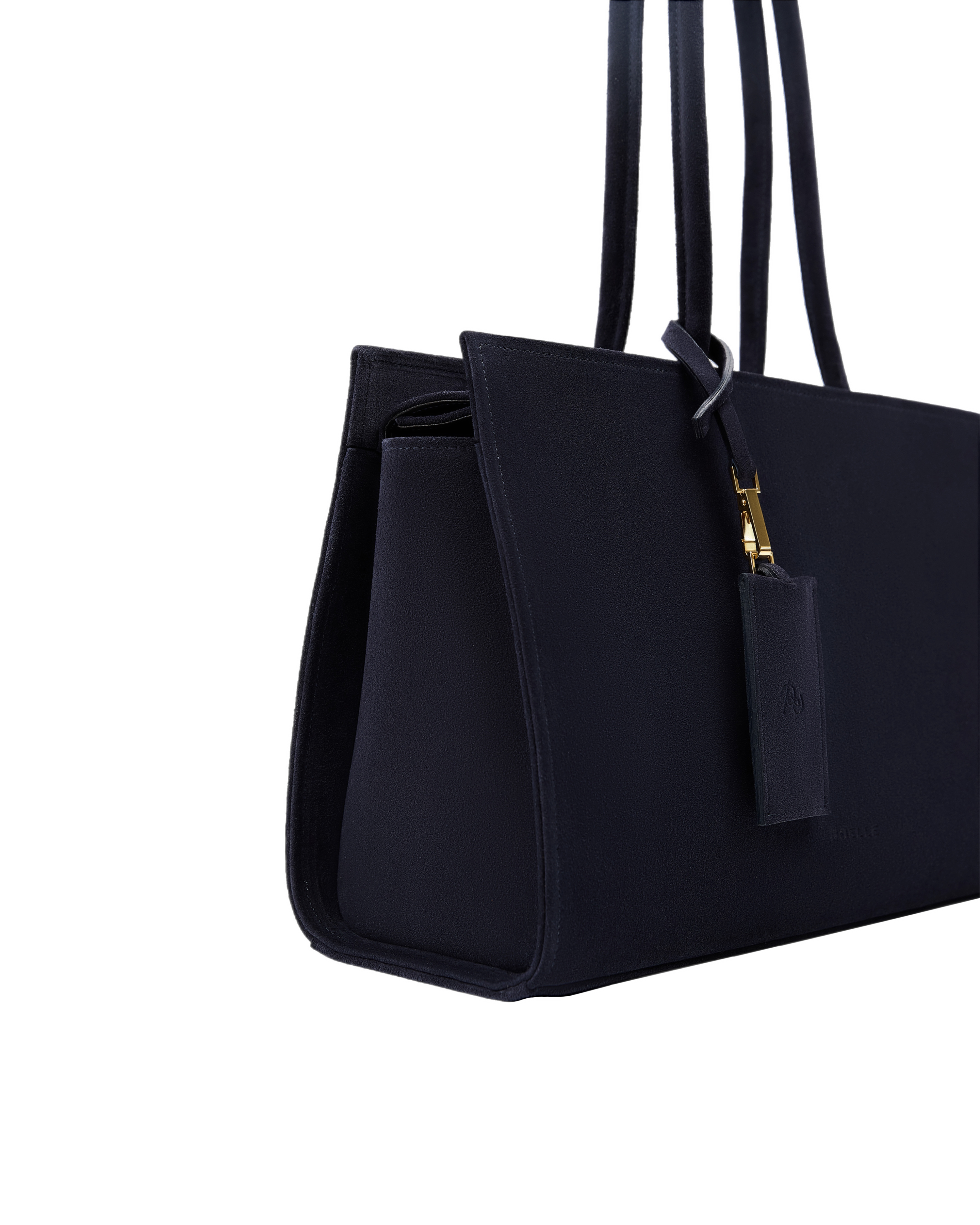 Medium Carolyn Tote Bag Navy image 3