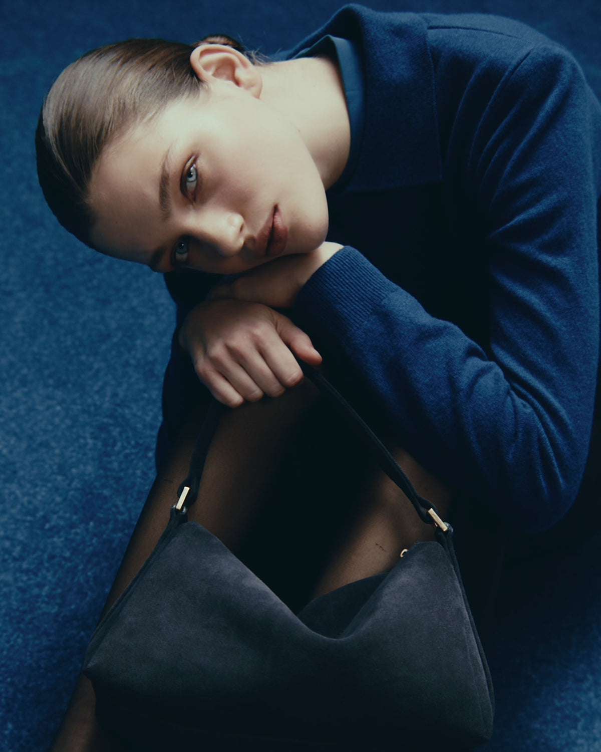 Josefine Bag Синя Navy — кампанія Blue Velvet