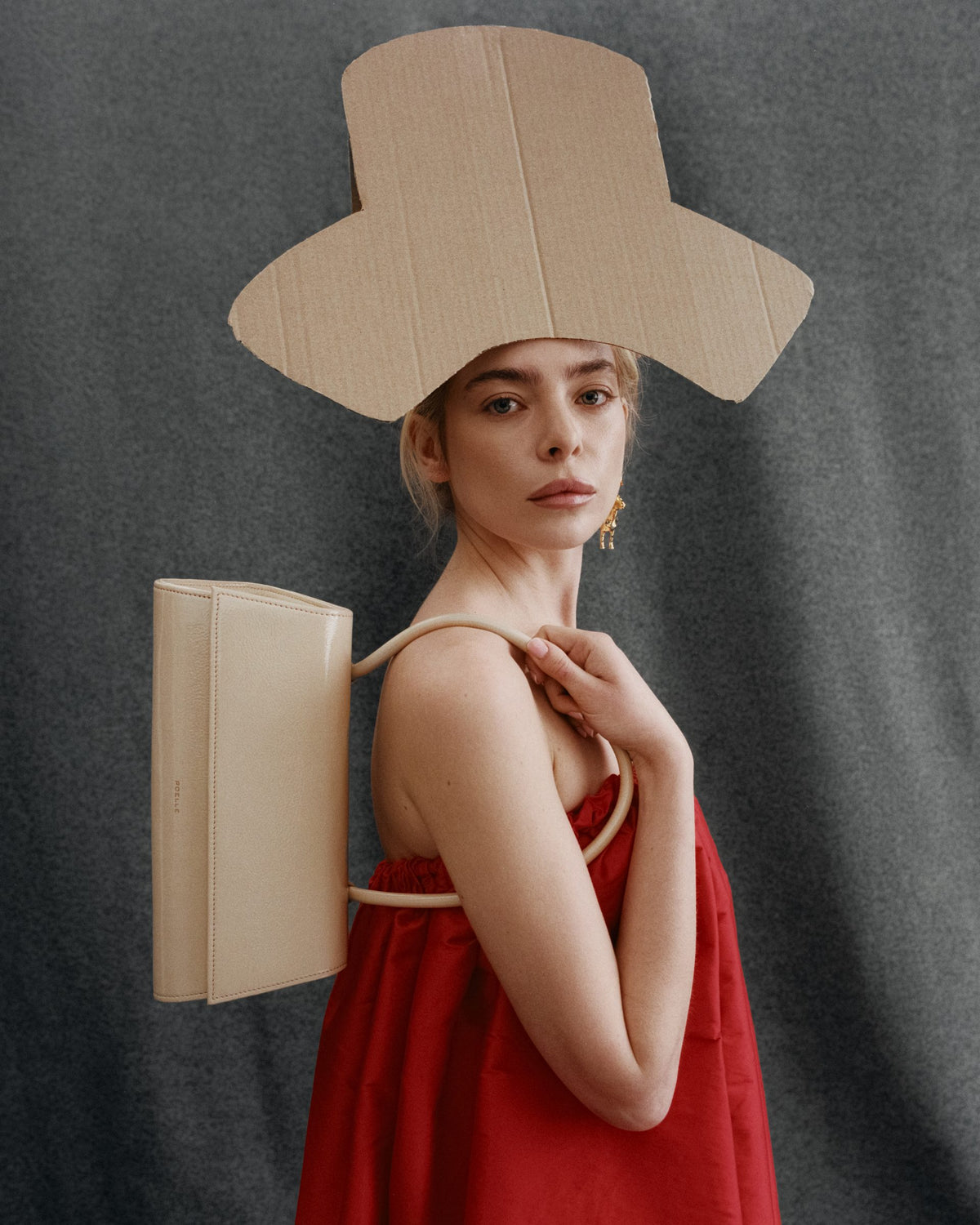 Untitled Bag Small Молочна — кампанія Papier Collé