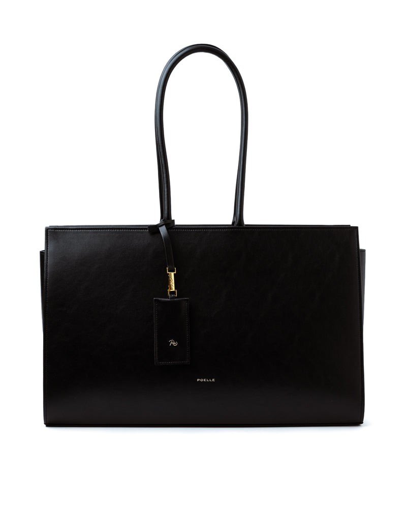 Large Carolyn Tote Bag Чорна