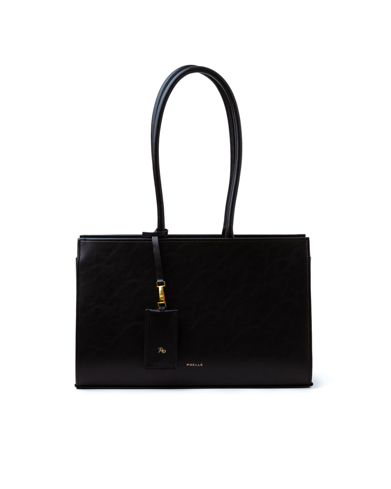Medium Carolyn Tote Bag Чорна