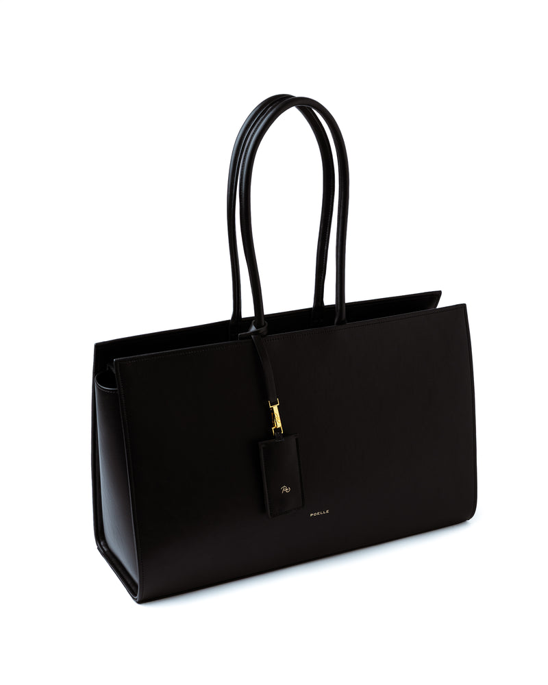 Large Carolyn Tote Bag Чорна