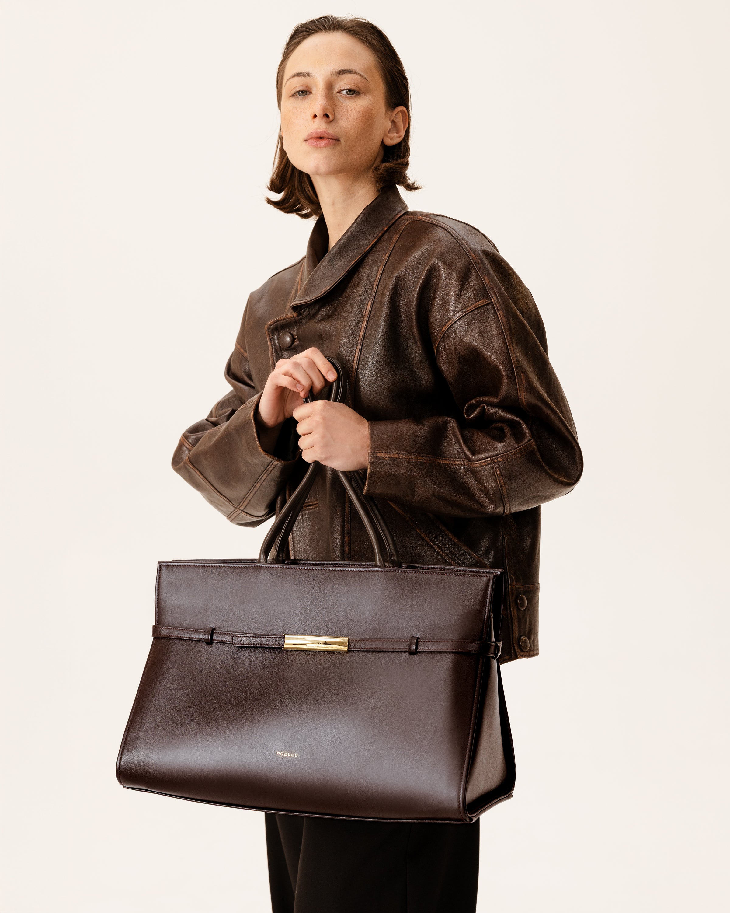Object № 03 bag Large Коричневий