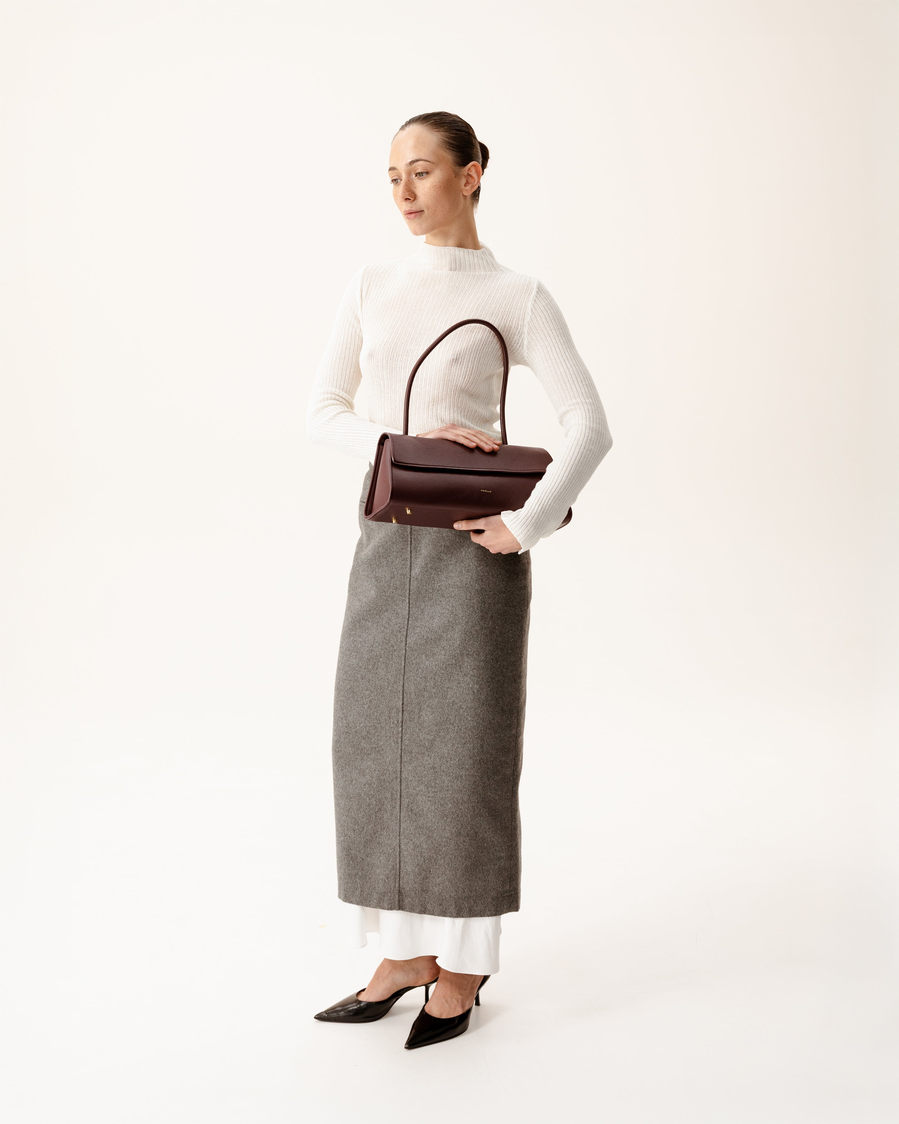 Untitled bag Medium Марсала