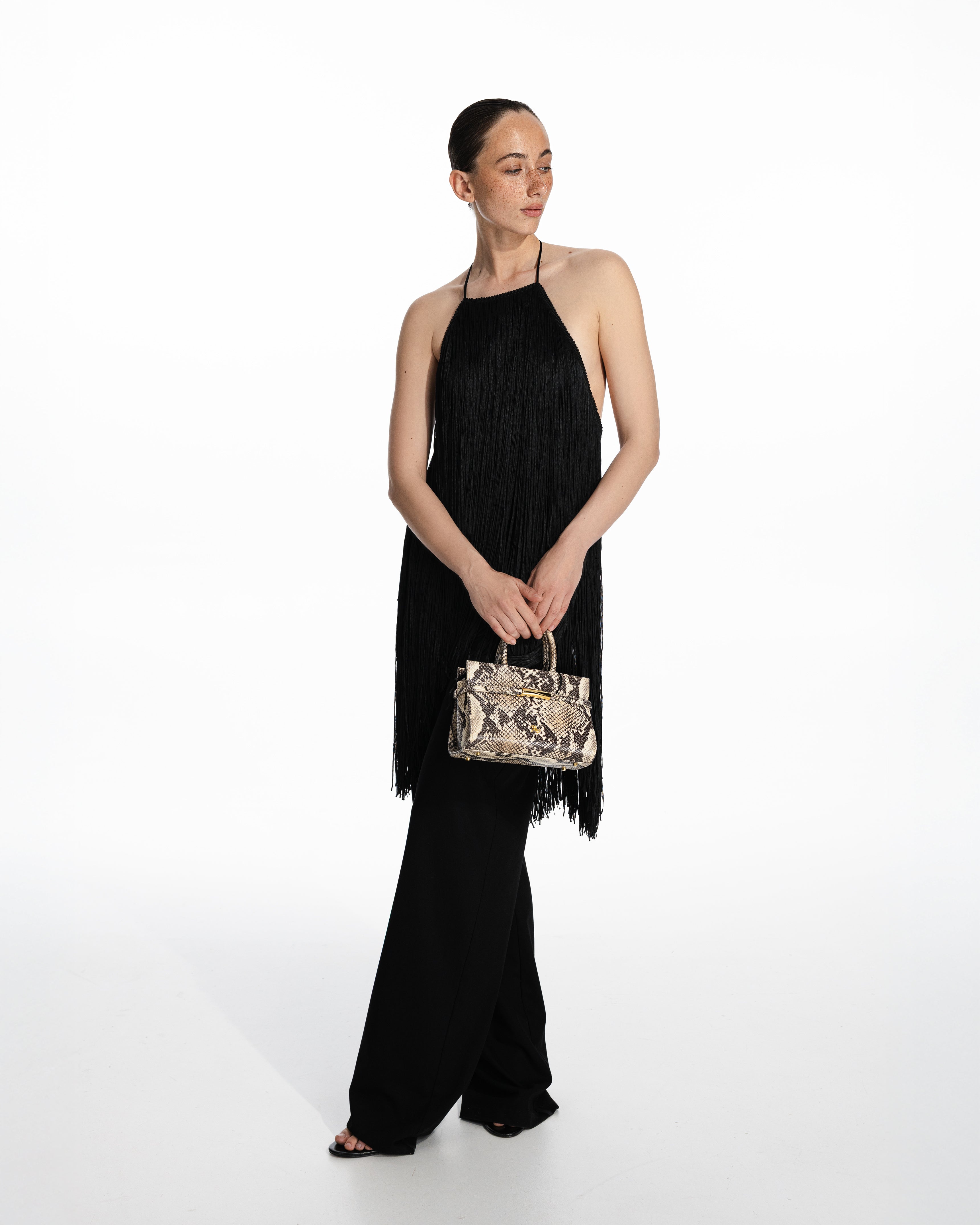 Object № 03 bag Small з принтом змії