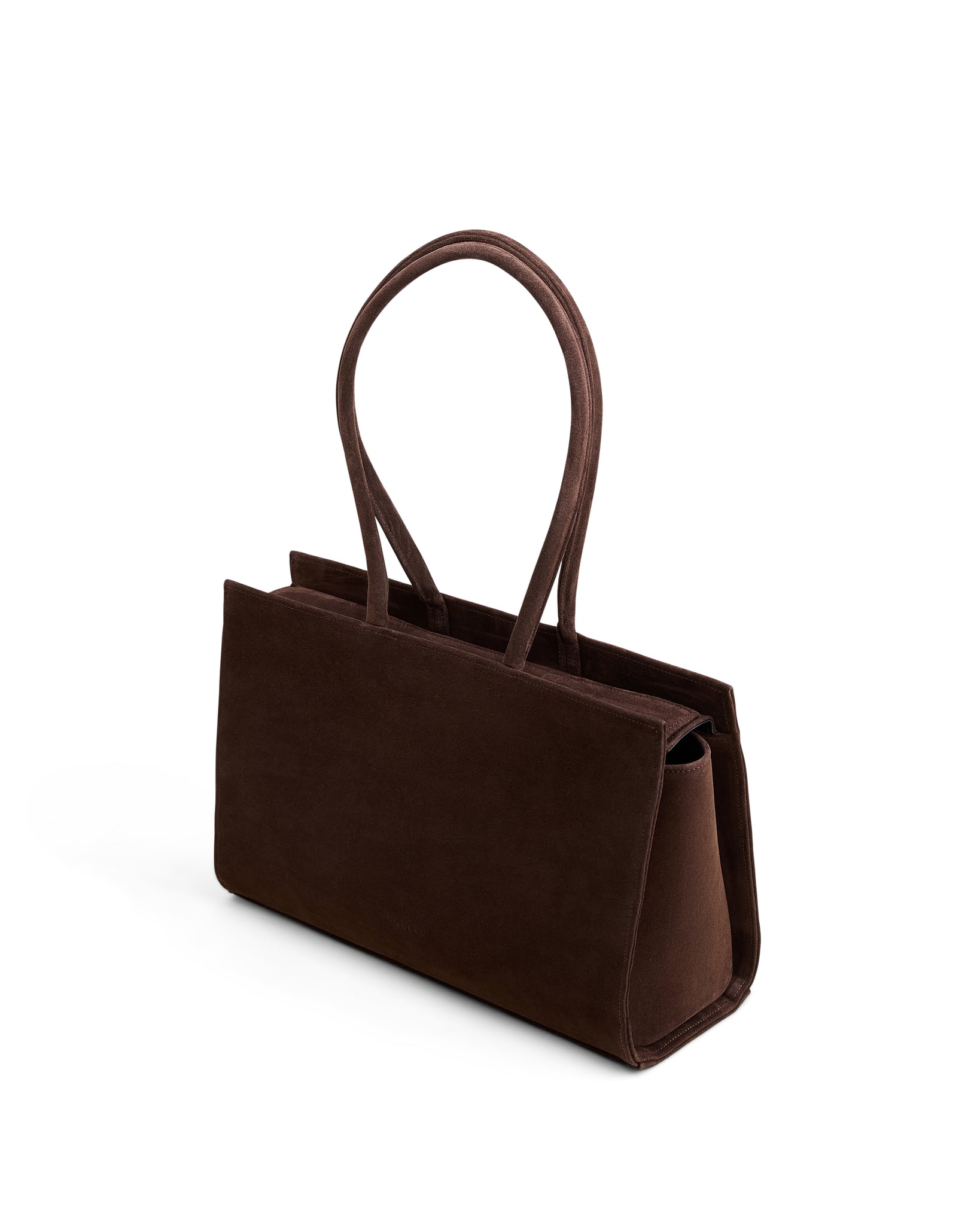 (Шоколадна)Medium Carolyn Tote Bag image 1