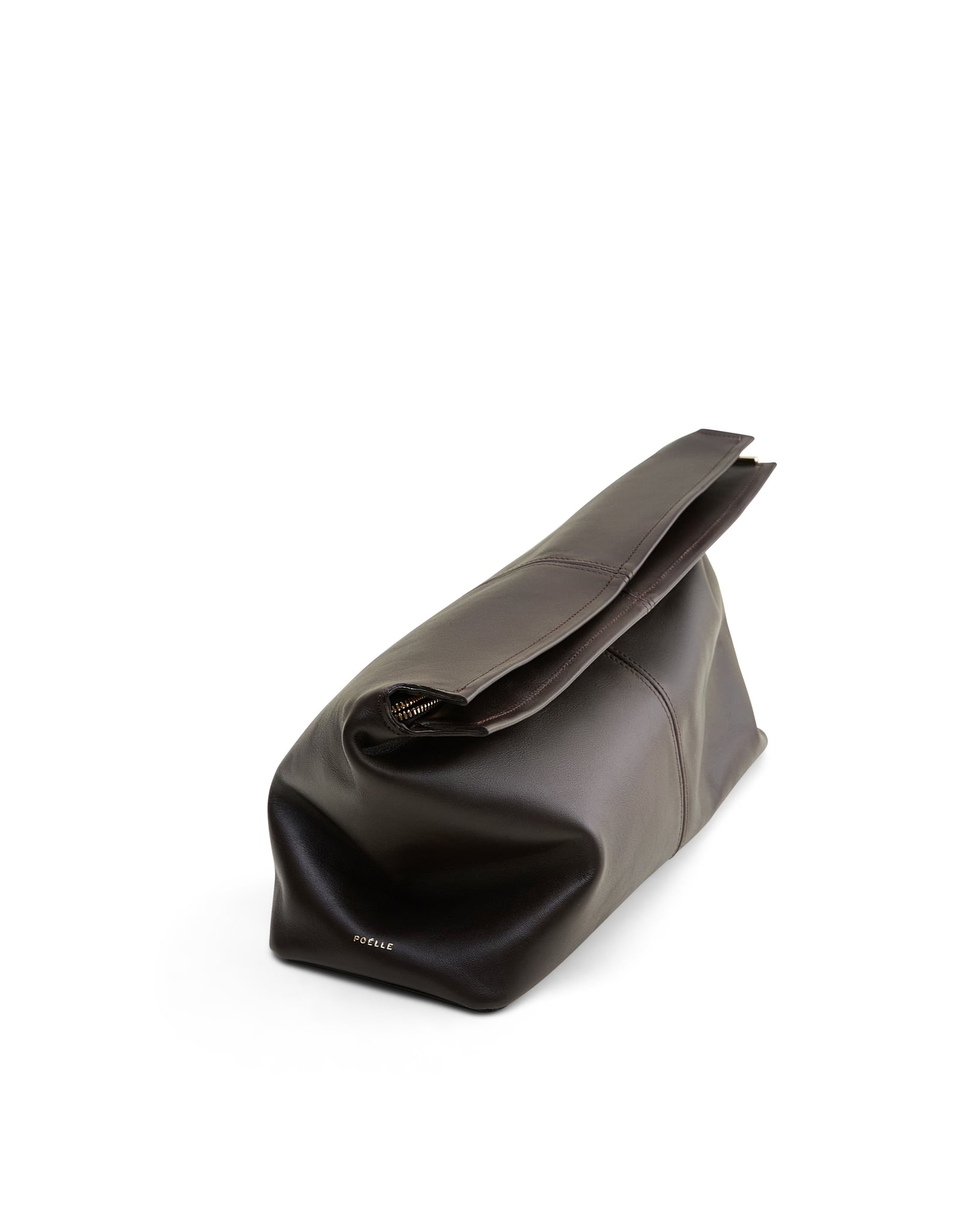 (Коричневий)Elza clutch image 3