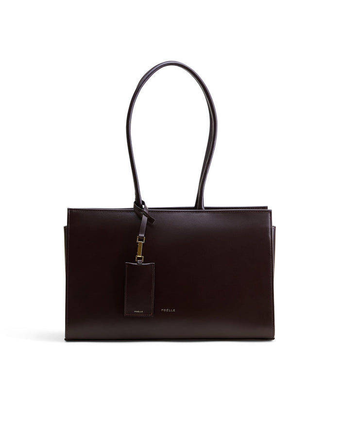 Medium Carolyn Tote Bag | Коричнева
