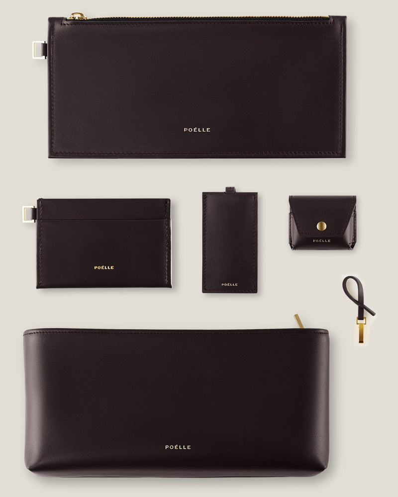 Anna Beauty Bag Коричнева