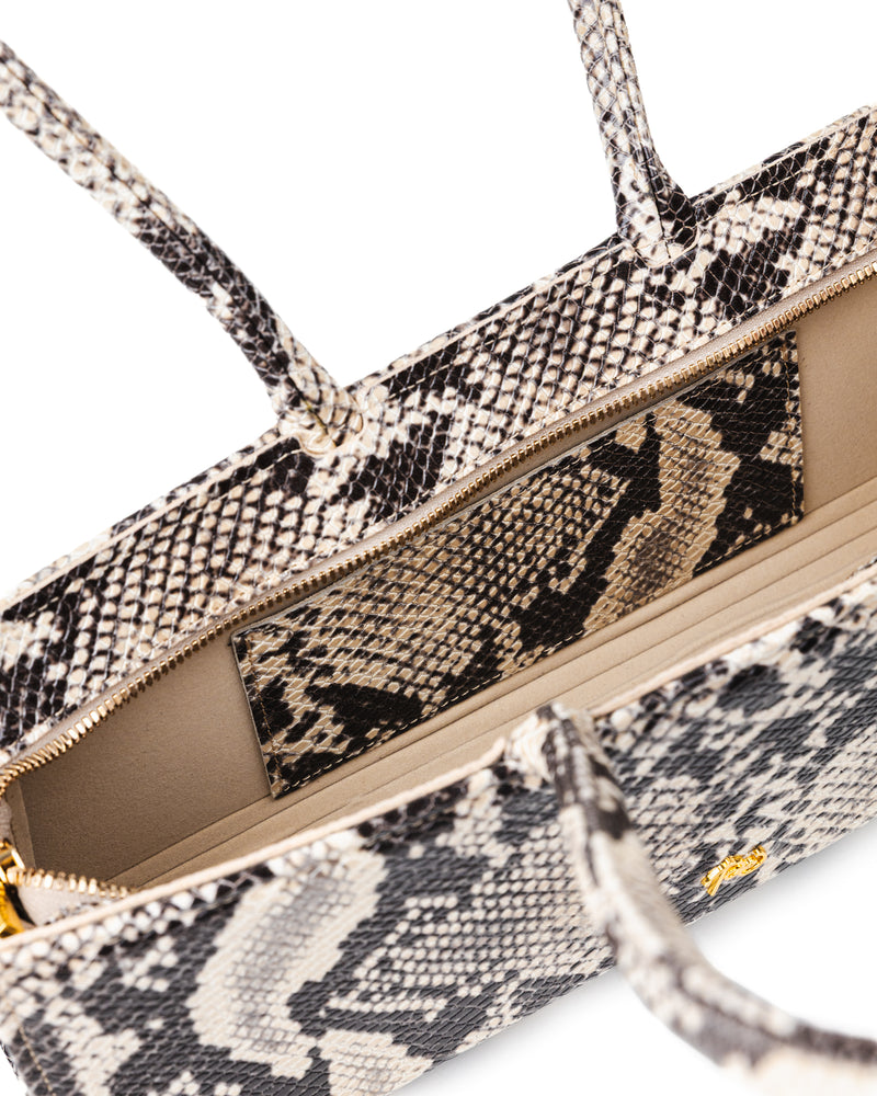 Cecilie bag з принтом змії