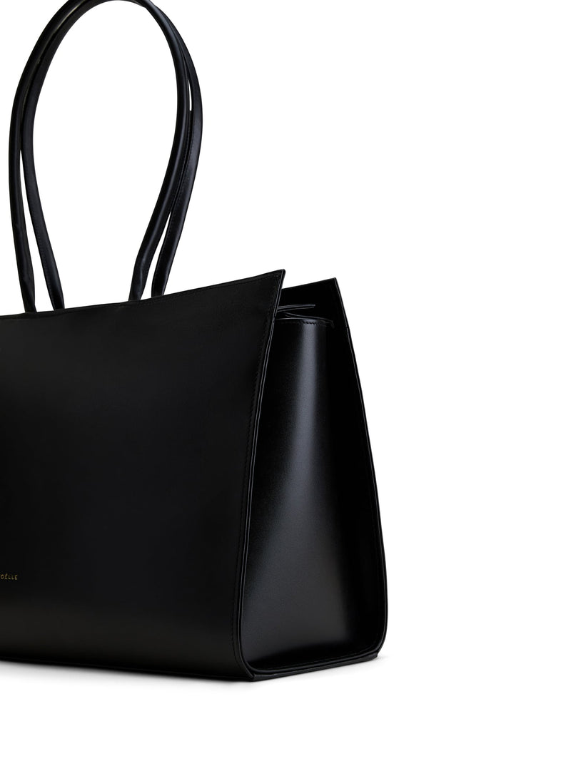 Large Carolyn Tote Bag Чорна