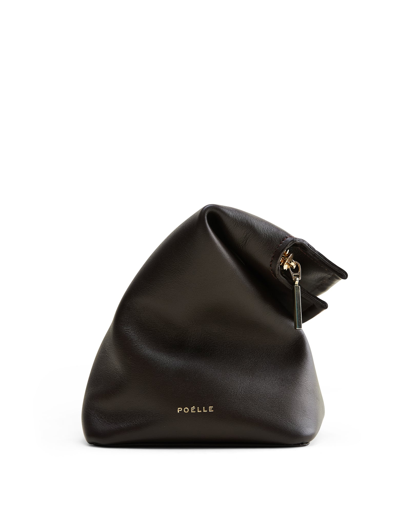 (Коричневий)Elza clutch image 2