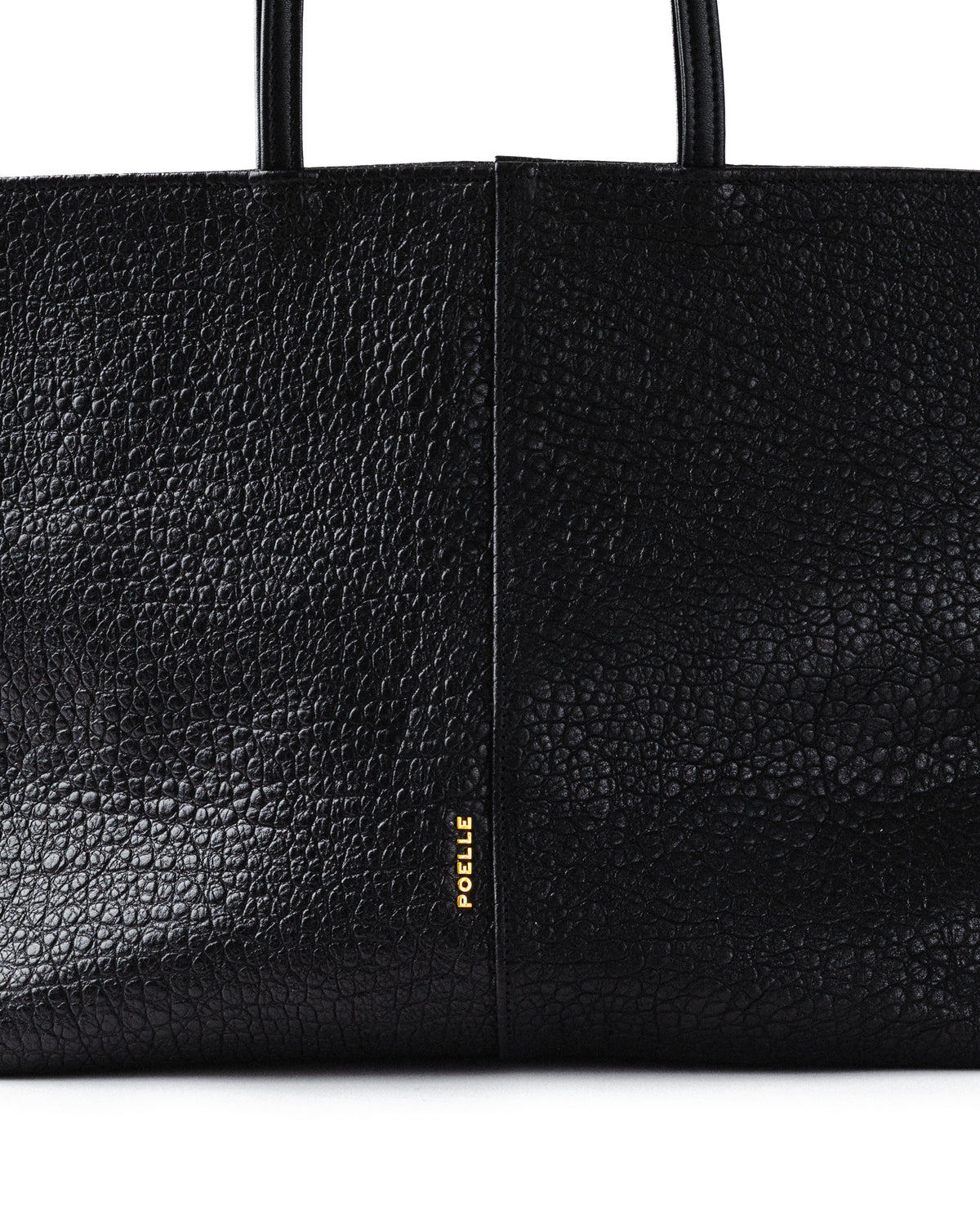 Jane Tote Bag Чорний слон — текстура шкіри