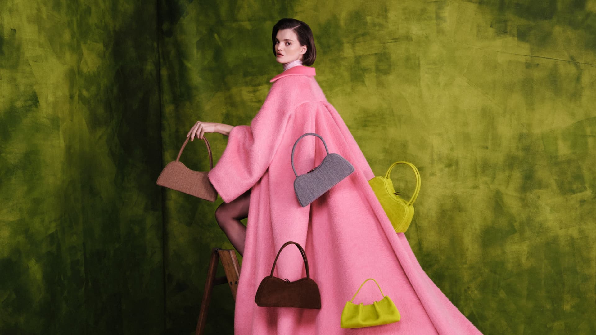 Elza clutch Чорний | Poelle