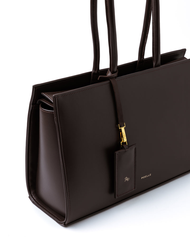 Medium Carolyn Tote Bag Коричнева