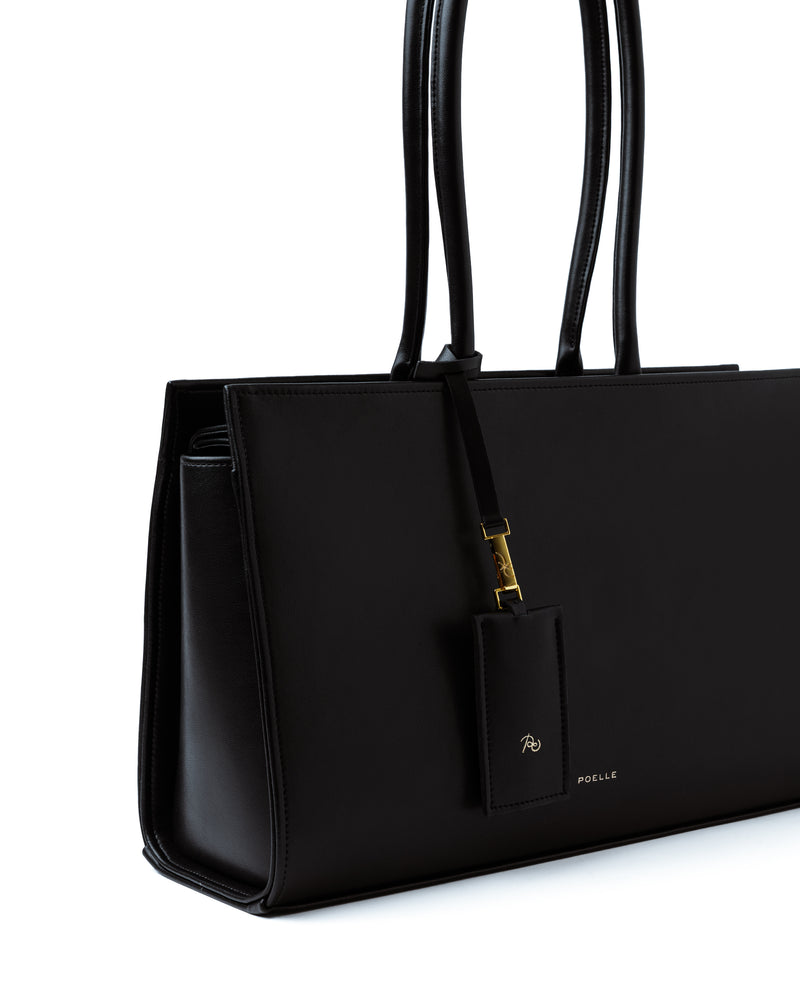 Medium Carolyn Tote Bag Чорна