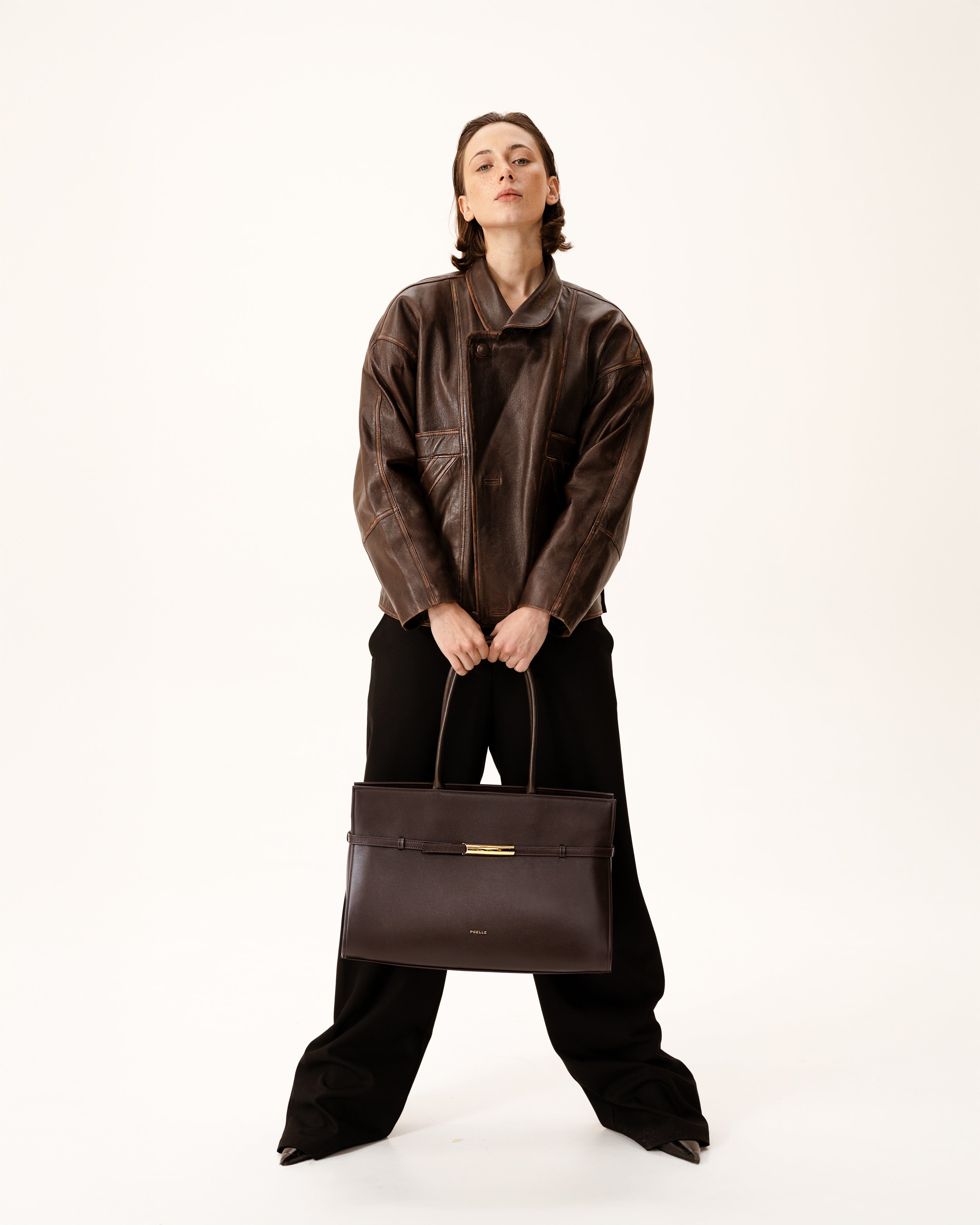 Object № 03 bag Large Коричневий